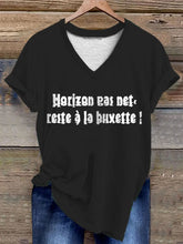 T-shirt Horizon pas net reste à La buvette Femme